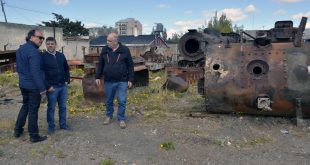 Zeidán junto a Giubetich recorrieron predios saneados por YCRT